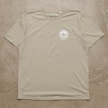 Crest Illegal Rave Conservation - Tshirt - Stone