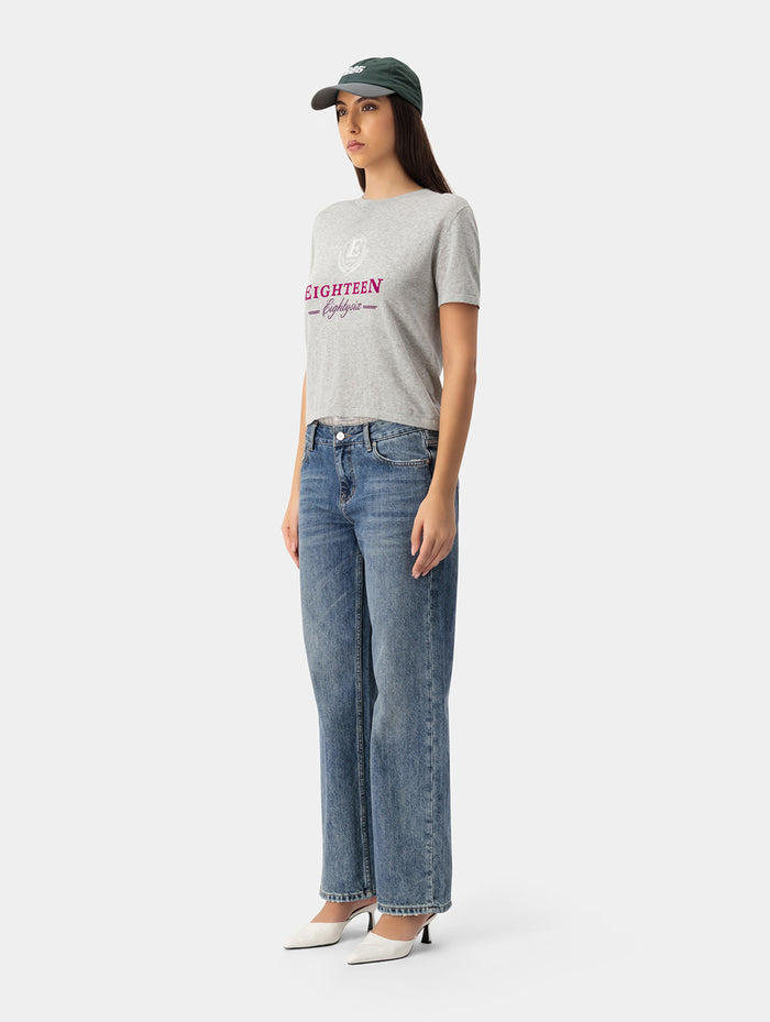 CREST KNIT TEE