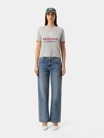 CREST KNIT TEE