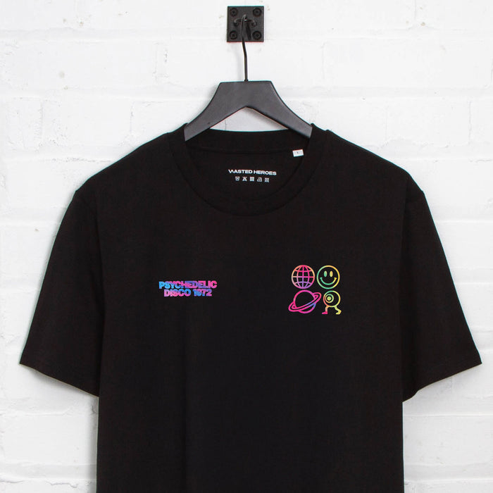 Crest Mercury Elements Psychedelic Disco 1972 - Tshirt - Black