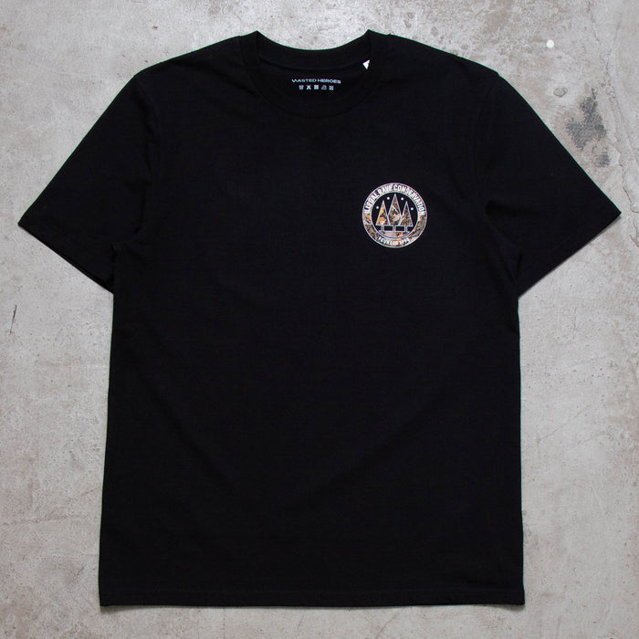 Crest Realtree Illegal Rave Print - Tshirt - Black