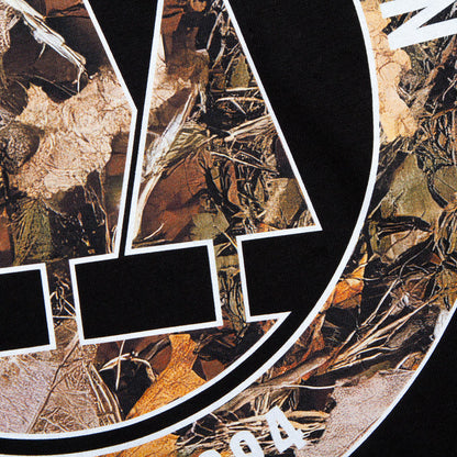 Crest Realtree Illegal Rave Print - Tshirt - Black