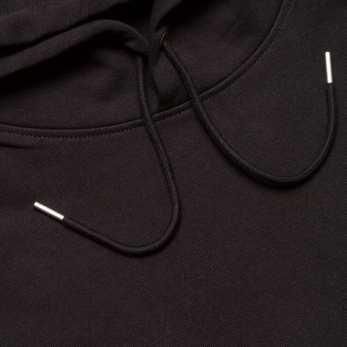 Crest Shroom Doodle - Pullover Hood - Black