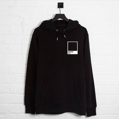 Crest Techno Black - Hood - Black