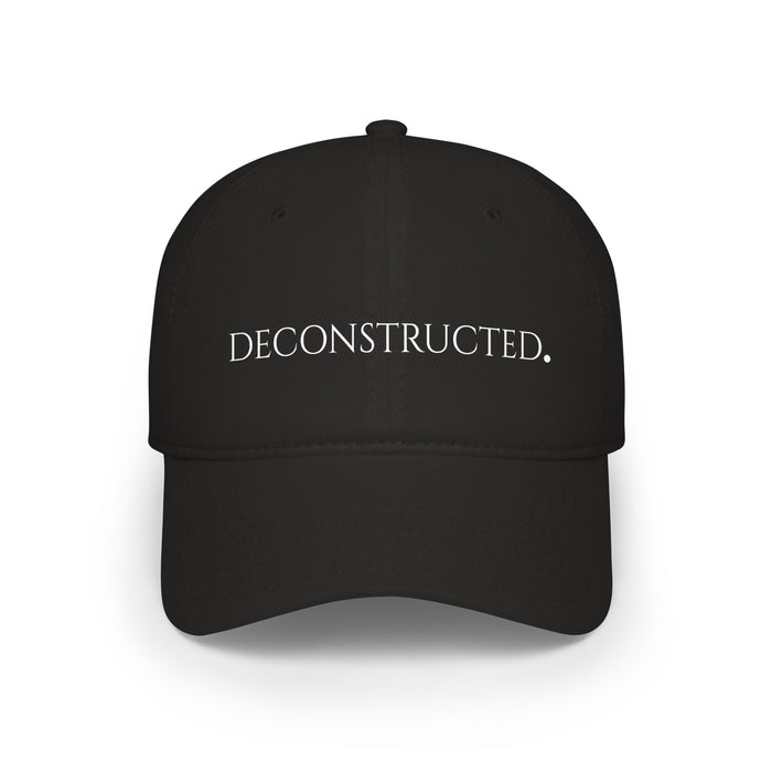 "DECONSTRUCTED" Baseball Cap
