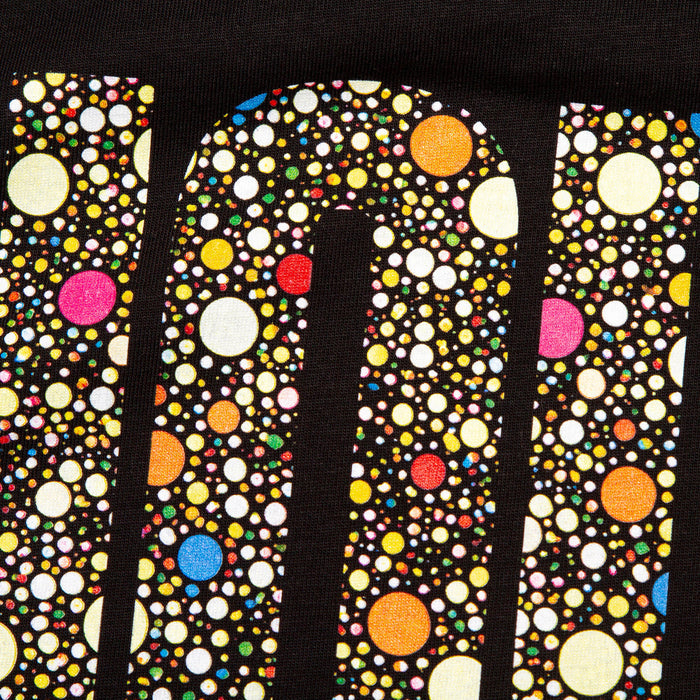 Dots Higher House Back Print - Tshirt - Black