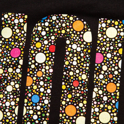 Dots Higher House Back Print - Tshirt - Black