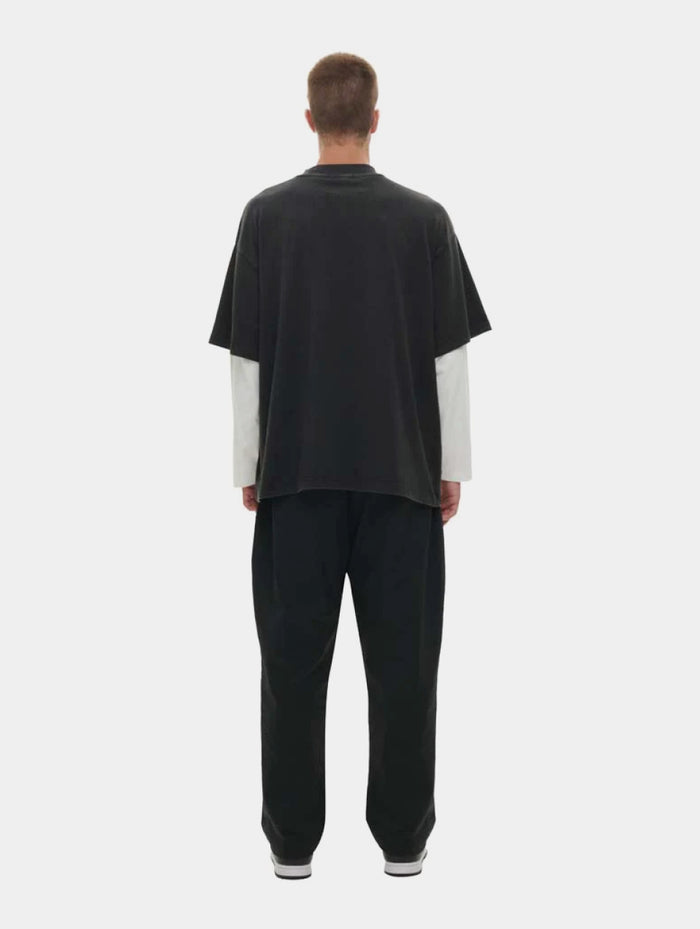 DOUBLE T- SHIRT - BLACK