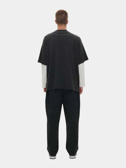 DOUBLE T- SHIRT - BLACK