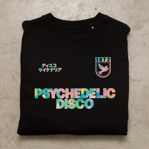 Drill Pastel Camo Psychedelic Disco - Sweatshirt - Black