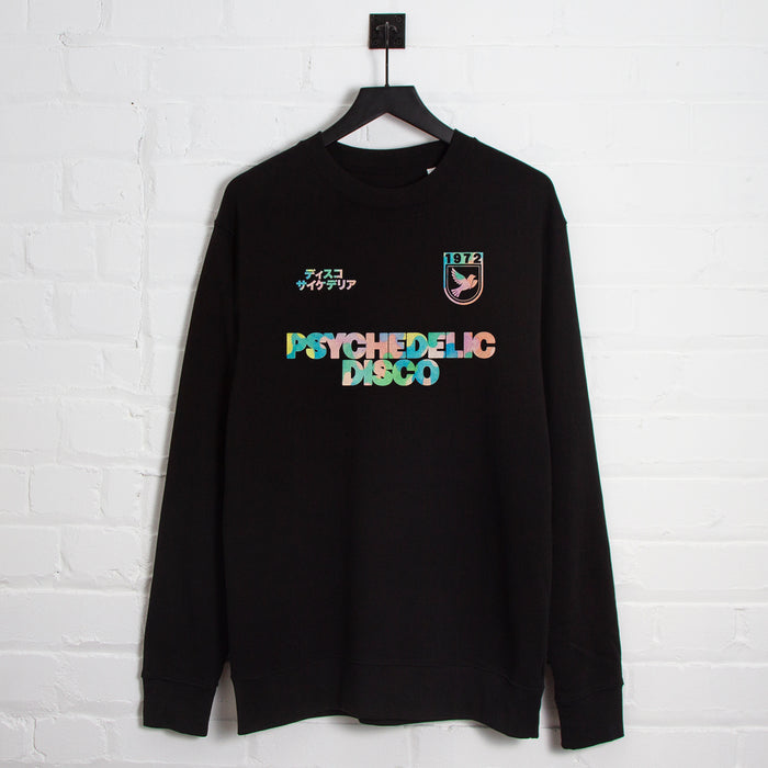 Drill Pastel Camo Psychedelic Disco - Sweatshirt - Black