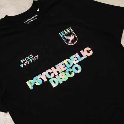 Drill Pastel Camo Psychedelic Disco  - Tshirt - Black