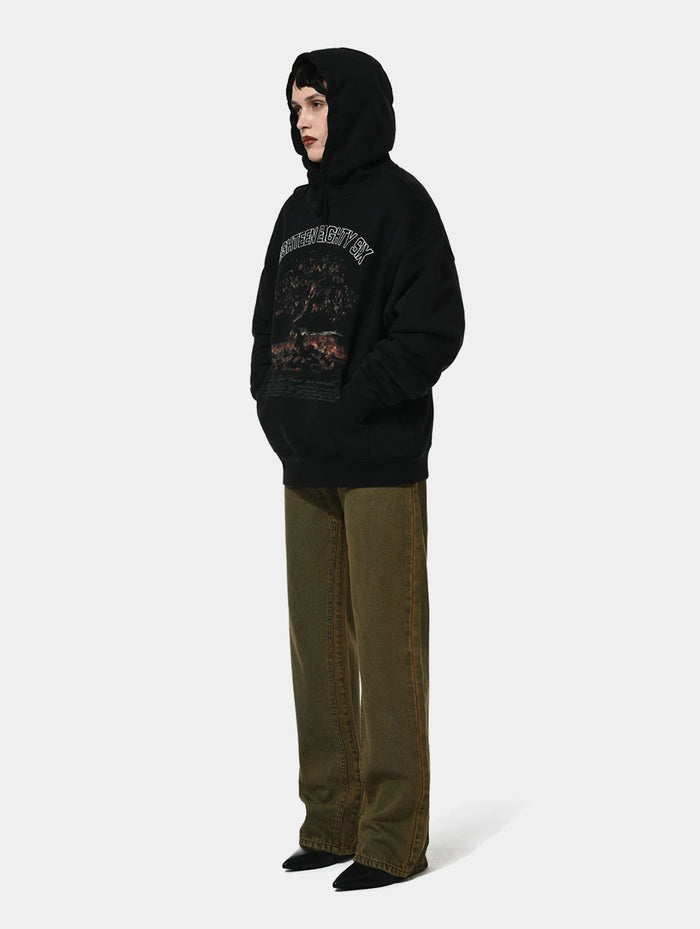 DUSTY PANELED JEANS - DUSTY SAND