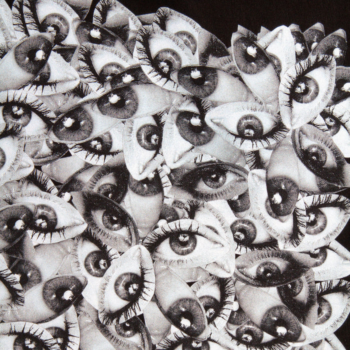 Echo Eye Back Print - Tshirt - Black