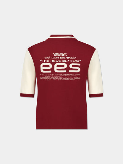 EES KNIT ZIP POLO