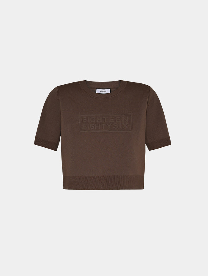 EIGHTEEN EIGHTY SIX BROWN TOP