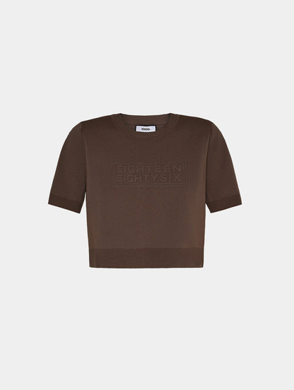 EIGHTEEN EIGHTY SIX BROWN TOP