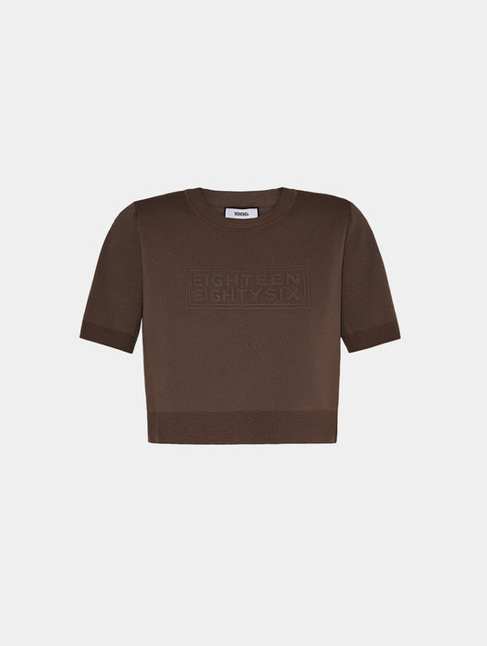 EIGHTEEN EIGHTY SIX BROWN TOP