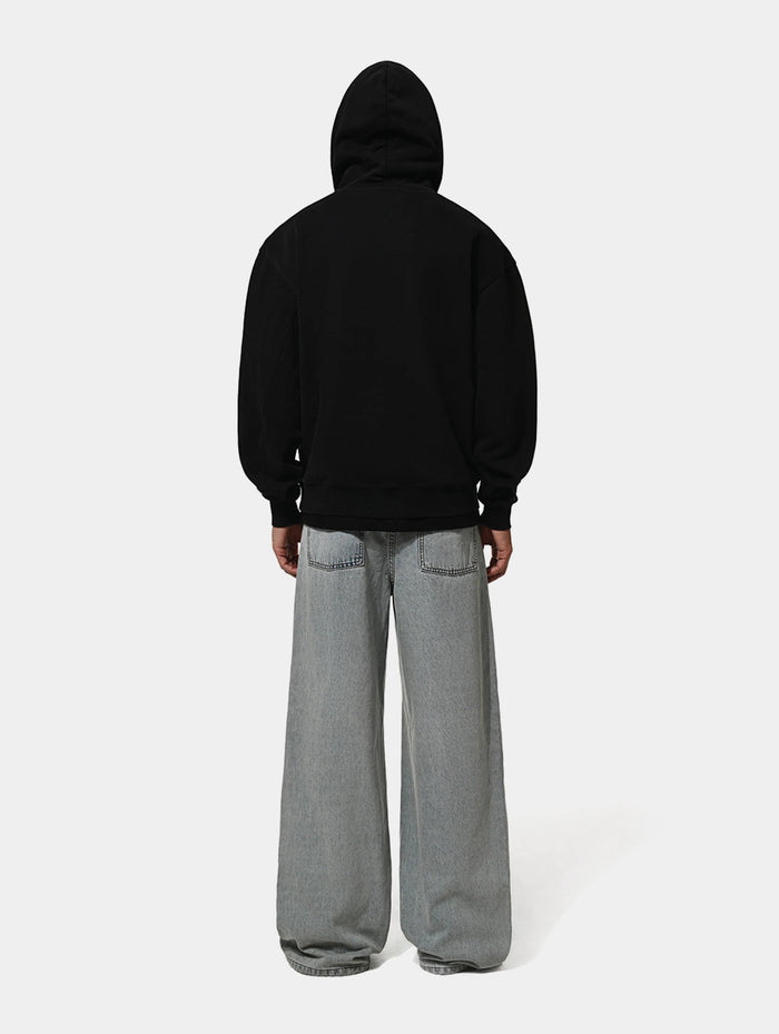 FIRE HEAD HOODIE - BLACK