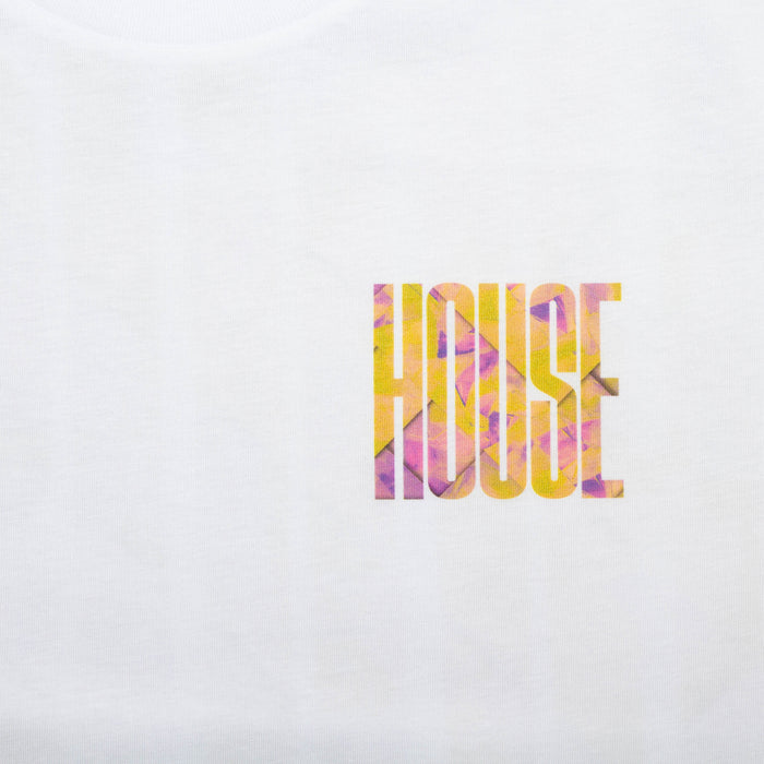 Fold Higher House Back Print - Tshirt - White