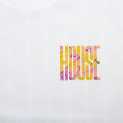 Fold Higher House Back Print - Tshirt - White