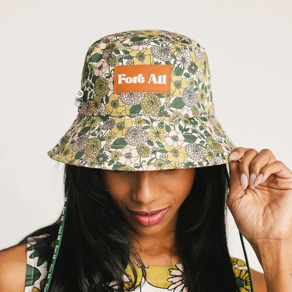 Fore All Bay Bucket Hat - Floral