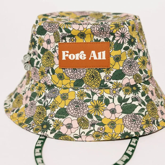 Fore All Bay Bucket Hat - Floral