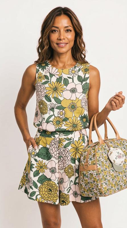Fore All Breeze Top - Floral
