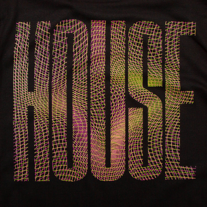 Framework Higher House Front Print - Tshirt - Black
