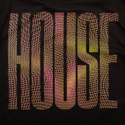 Framework Higher House Front Print - Tshirt - Black