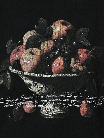 FRUIT BOWL SWEATSHIRT - BLACK