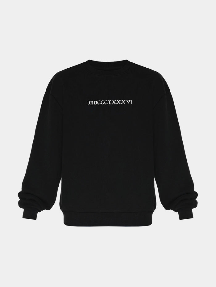 GOBLET SWEATSHIRT - BLACK