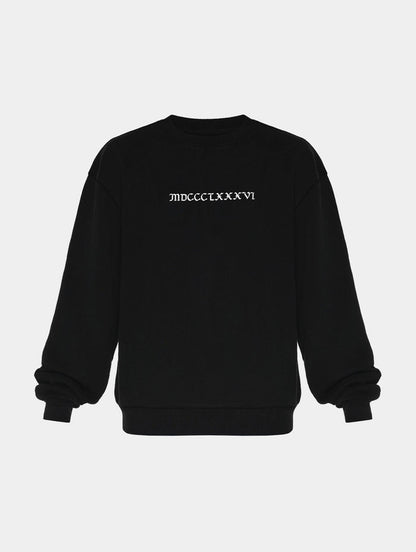 GOBLET SWEATSHIRT - BLACK