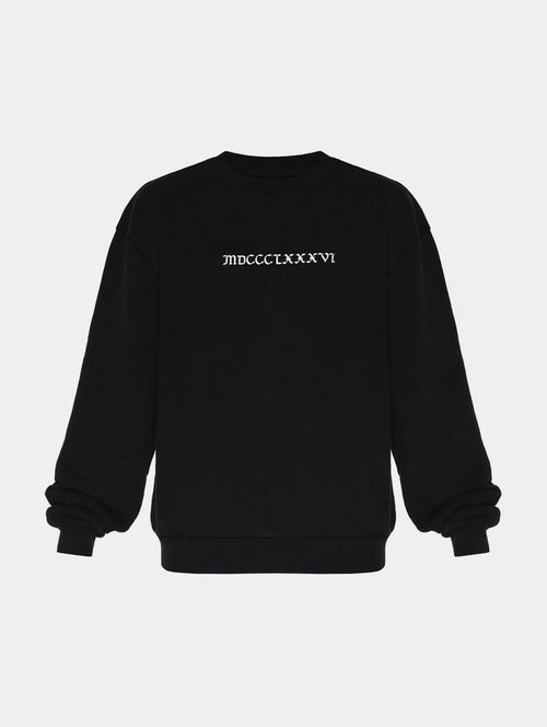 GOBLET SWEATSHIRT - BLACK