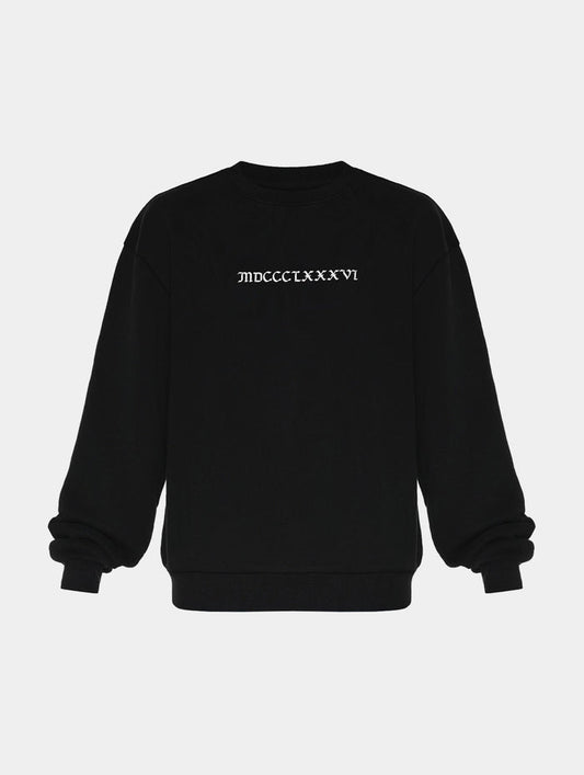 GOBLET SWEATSHIRT - BLACK
