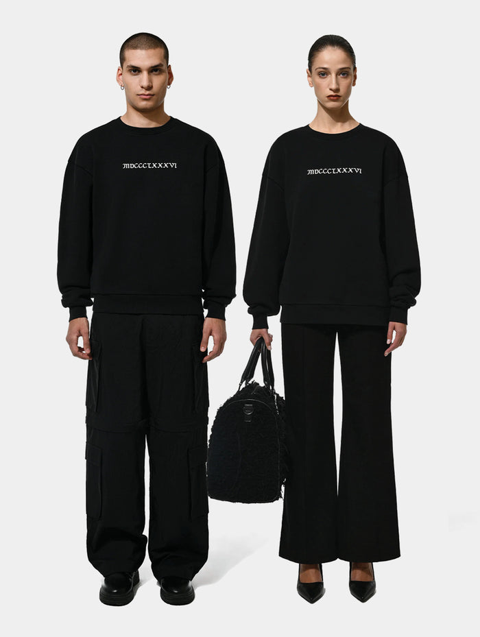 GOBLET SWEATSHIRT - BLACK