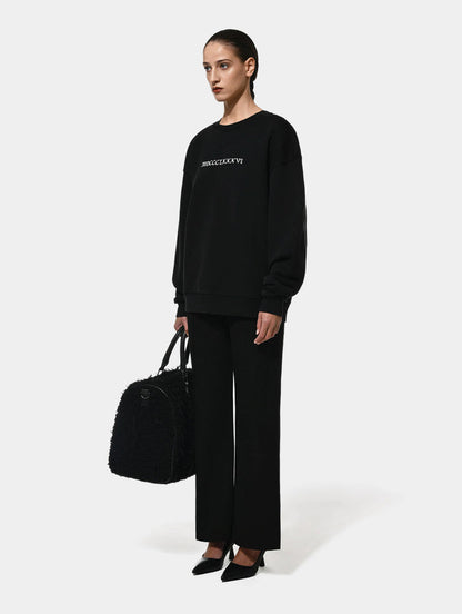 GOBLET SWEATSHIRT - BLACK