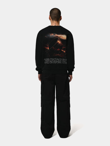 GOBLET SWEATSHIRT - BLACK