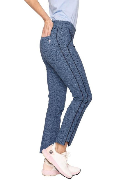 Golftini Ankle Pants - Blue Swirl