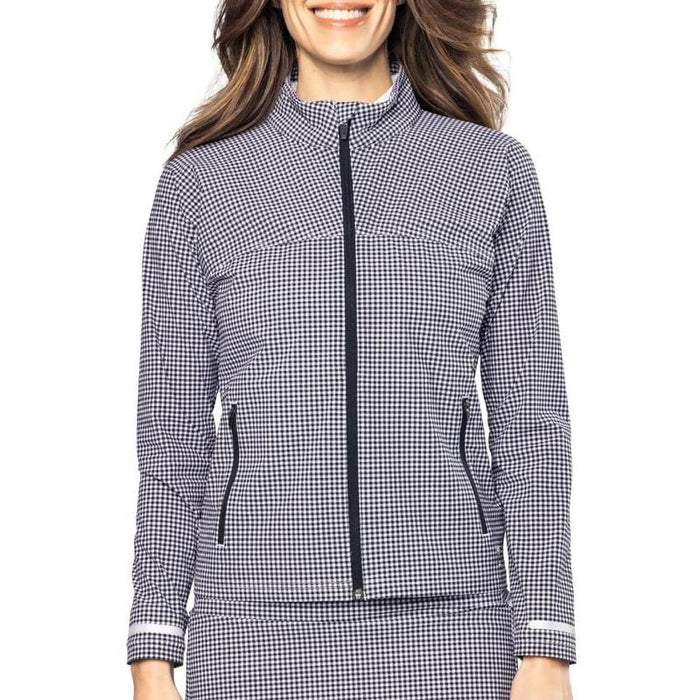 Golftini Be An Athlete Sport Jacket - Black/White Check
