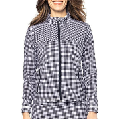 Golftini Be An Athlete Sport Jacket - Black/White Check