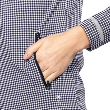 Golftini Be An Athlete Sport Jacket - Black/White Check