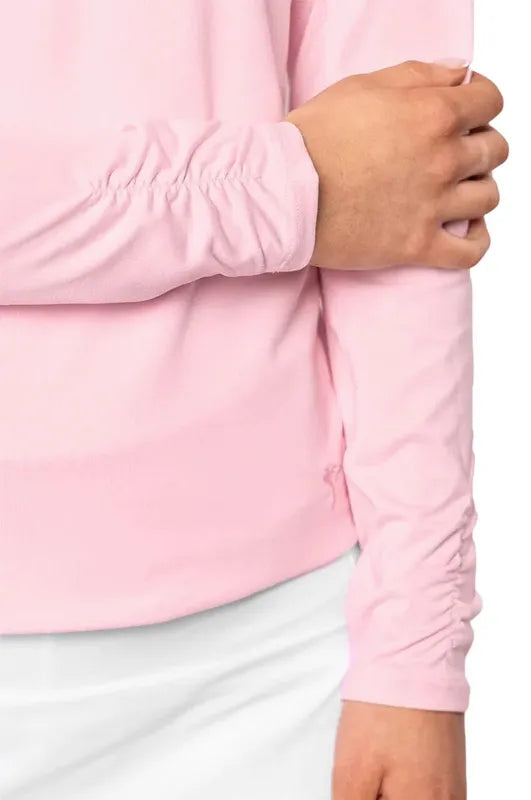 Golftini L/S Lisa Polo - Rose Pink