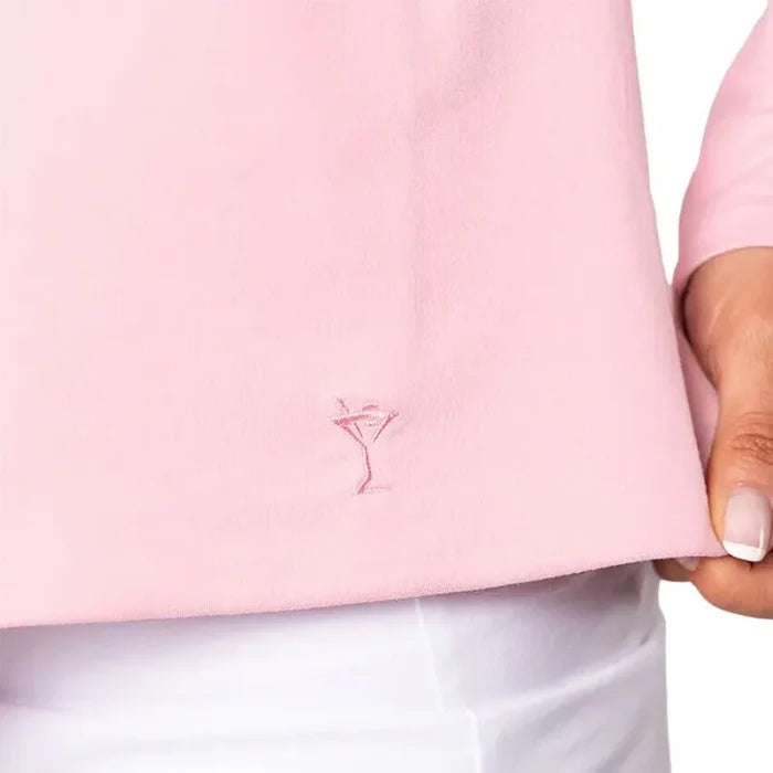 Golftini L/S Lisa Polo - Rose Pink