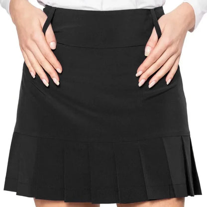 Golftini Susan Performance Pleat Skort - Black