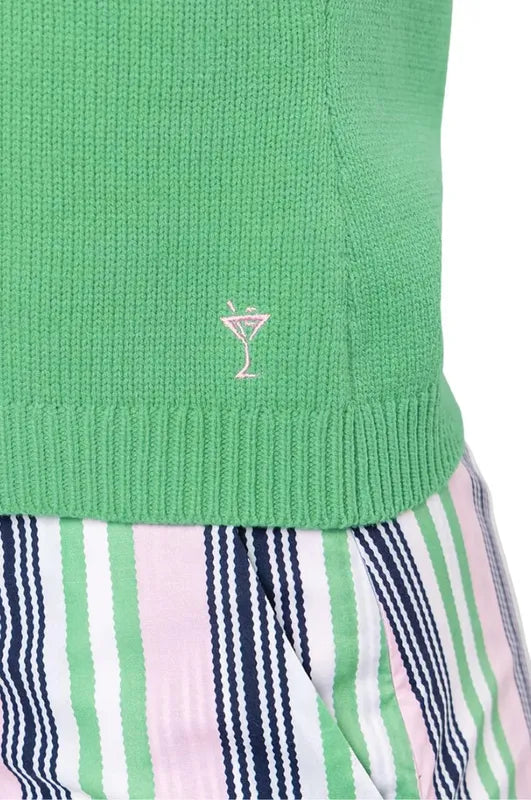 Golftini Sweater Vest - Green