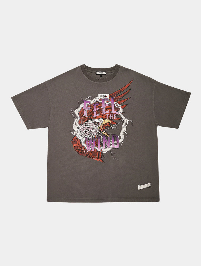 GRAPHIC T-SHIRT- GREY