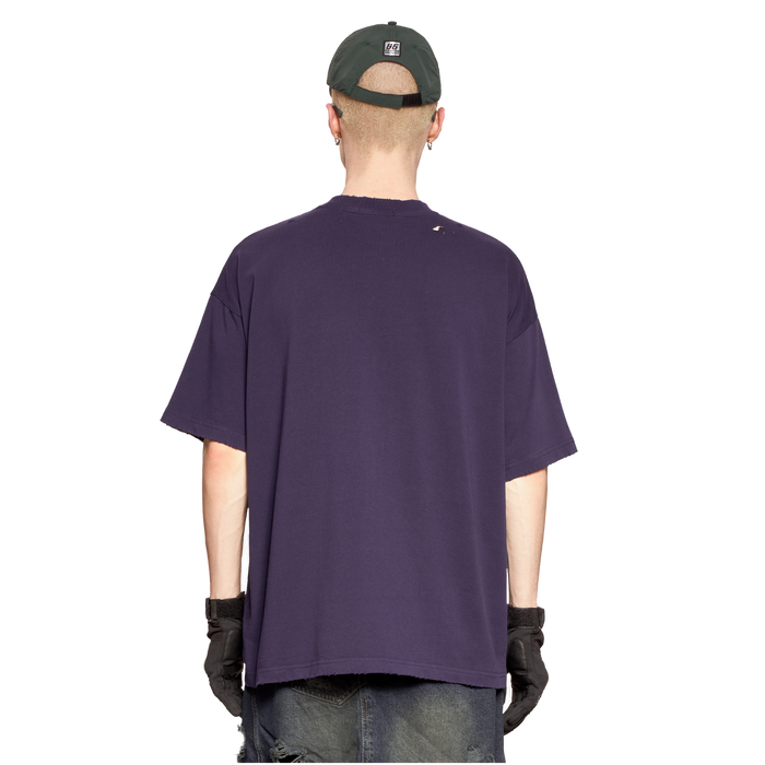 GRAPHIC T-SHIRT- NAVY