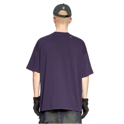 GRAPHIC T-SHIRT- NAVY