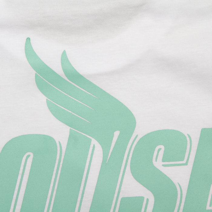 Green Peak House Back Print - Tshirt - White